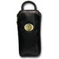 Leatherette Shoe Bag W/ Logoed Medallion (Die Struck)